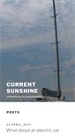 Mobile Screenshot of currentsunshine.com