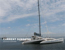 Tablet Screenshot of currentsunshine.com